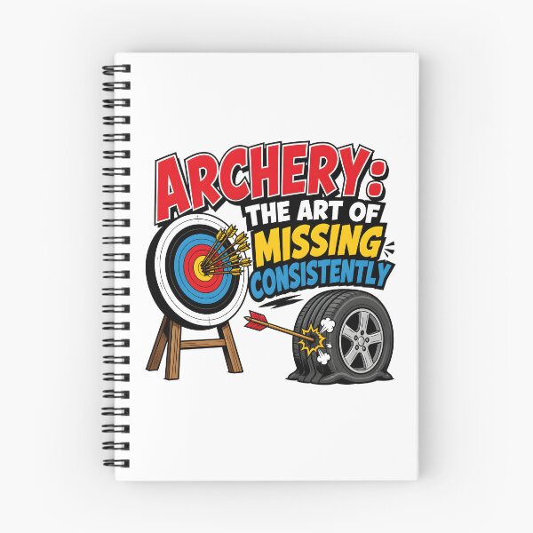 Item preview, Archery The Art Of Missing Consistently Funny Archer Bowhunting Gift designed and sold by CleverRaccoon.