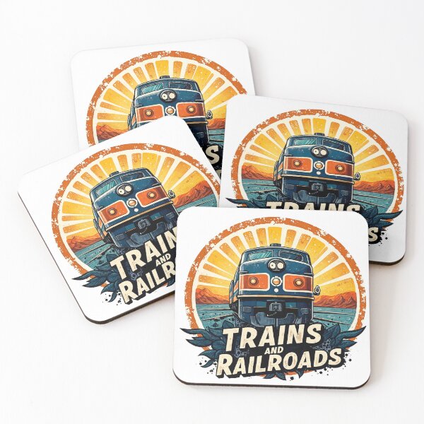 Artikelvorschau, Logo der klassischen Diesellokomotive entworfen und verkauft von Trains-and-Rail.