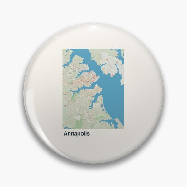 Item preview, Annapolis Minimalistic Map Art designed and sold by MapsNerd.