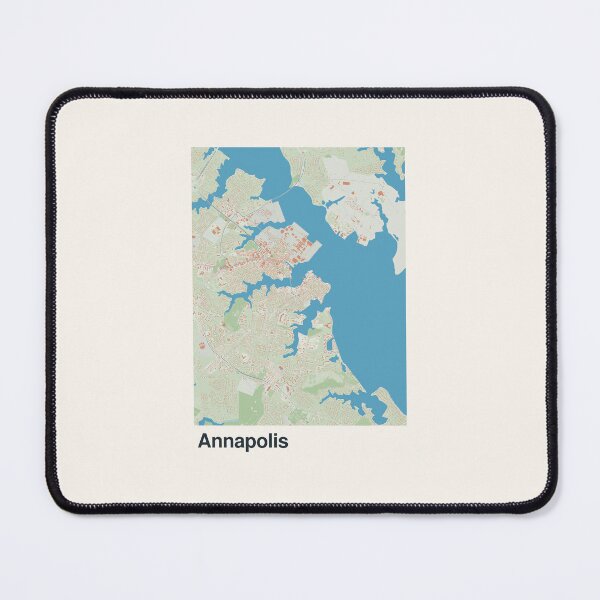 Item preview, Annapolis Minimalistic Map Art designed and sold by MapsNerd.