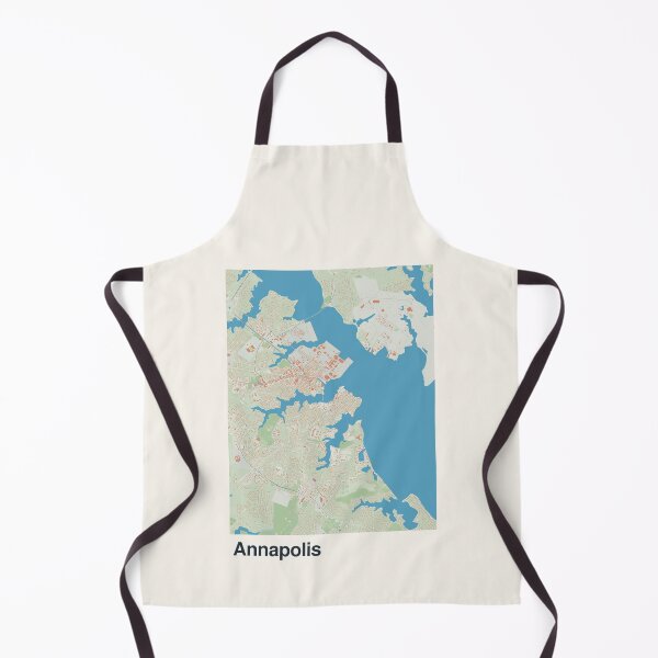 Item preview, Mapa minimalista de Annapolis designed and sold by MapsNerd.
