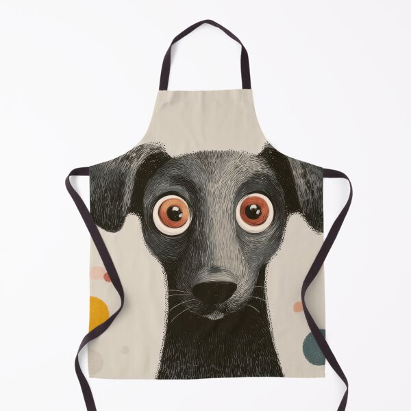 Item preview, Big-eyed dog on plain bg designed and sold by anytka.