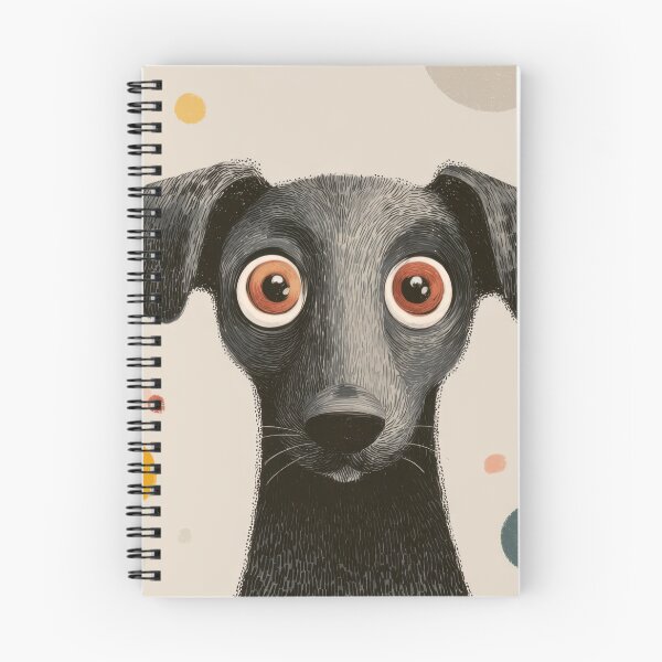 Item preview, Big-eyed dog on plain bg designed and sold by anytka.