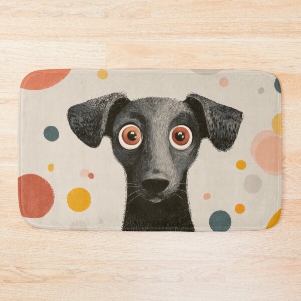 Item preview, Big-eyed dog on plain bg designed and sold by anytka.