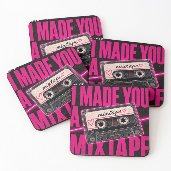 Item preview, I Made You a Mixtape – Retro Cassette Tape designed and sold by Boreal Apparel.