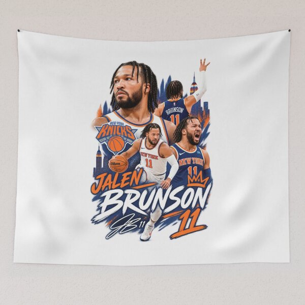 Item preview, Jalen Brunson #11 Basketball New York Point Guard Graphic designed and sold by CatLovers Studio.