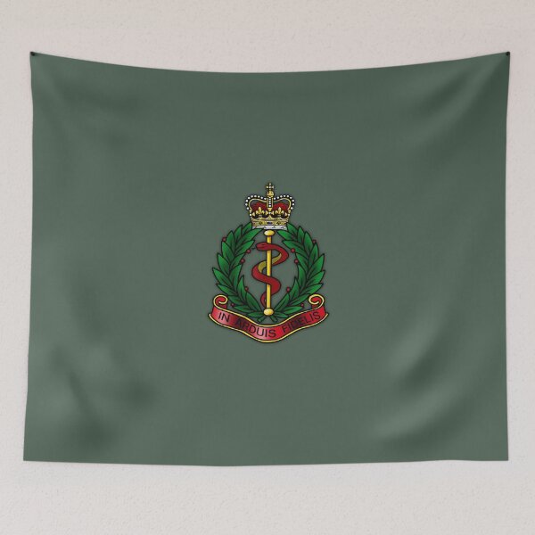 Artikelvorschau, Farbe des Mützenabzeichens des Royal Army Medical Corps entworfen und verkauft von Auburn-Art.