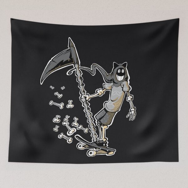 Item preview, Death is skateboarding designed and sold by TomiAx.