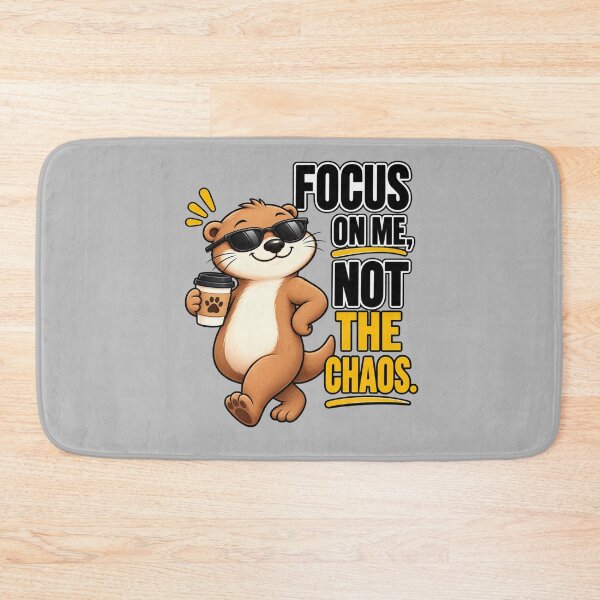 Item preview, Funny Otter Meme Collection - Focus On Me Otter Meme Cartoon - Sarcastic Animal Humor designed and sold by MiraLumeStudio.
