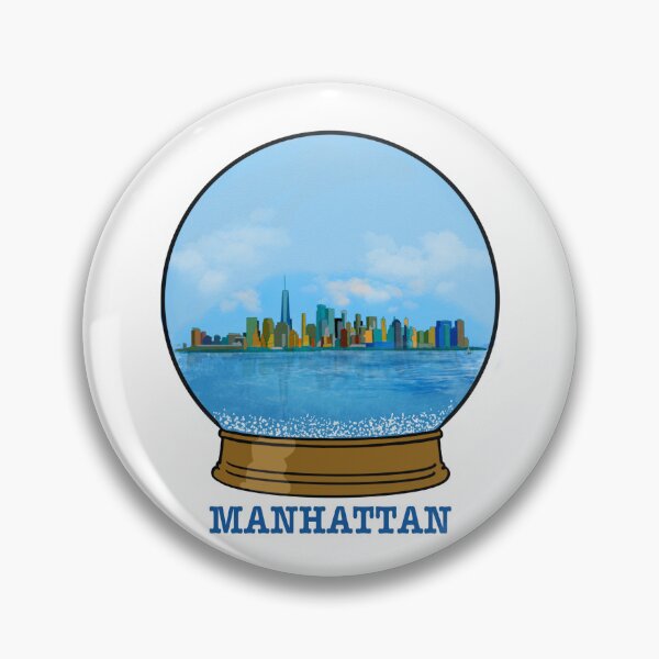 Item preview, Manhattan Skyline / Watercolor Manhattan designed and sold by MMc Buck.