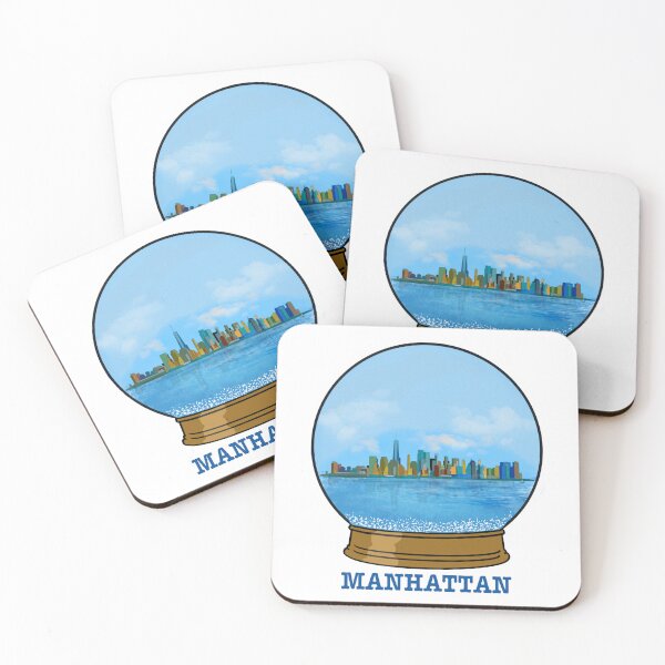 Item preview, Manhattan Skyline / Watercolor Manhattan designed and sold by MMc Buck.