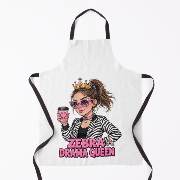 Item preview, Zebra drama Queen designed and sold by Goth Pets .