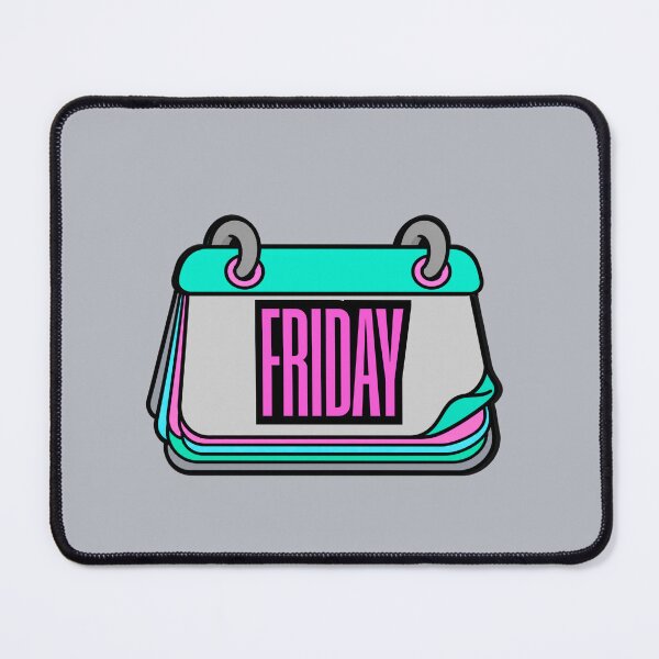 Item preview, Friday Calendar Page – Colorful Cartoon Graphic T-Shirt designed and sold by Aimetoi.