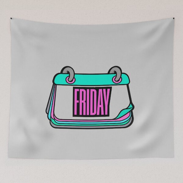 Item preview, Friday Calendar Page – Colorful Cartoon Graphic T-Shirt designed and sold by Aimetoi.