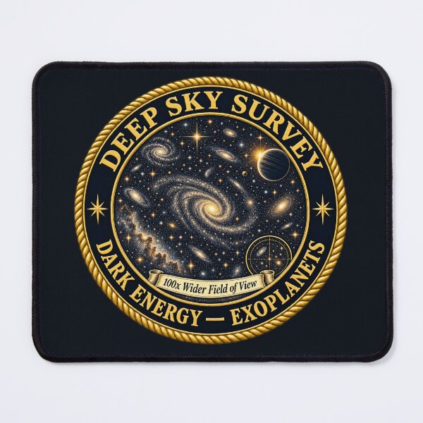 Item preview, Deep Sky Survey Dark Energy Exoplanet Vintage Astronomy Art designed and sold by CalmCapy Co.