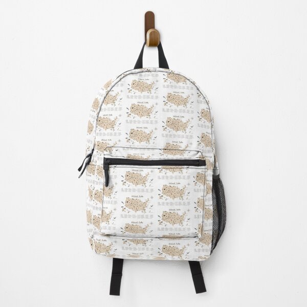 Item preview, National Parks of the USA Map - Beige designed and sold by Those Pencil Shavings.
