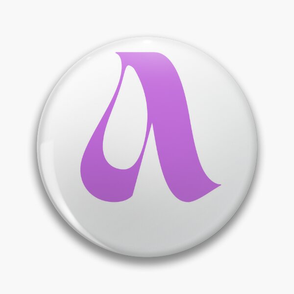 Item preview, Purple Lambda Greek Letter Minimalist Art designed and sold by SROXT.
