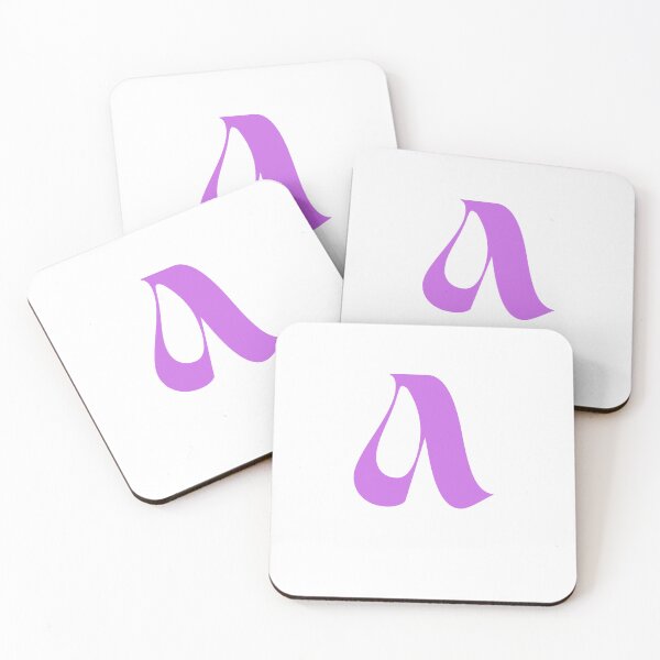 Item preview, Purple Lambda Greek Letter Minimalist Art designed and sold by SROXT.