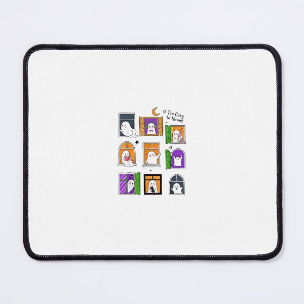 Item preview, Spookify House Cozy Ghost Windows Cute Halloween Apartment designed and sold by Rahamkshop.