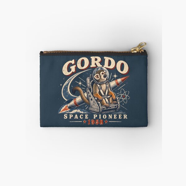 Item preview, Gordo Space Pioneer – Vintage Squirrel Monkey Rocket Art designed and sold by radiogalaxy.