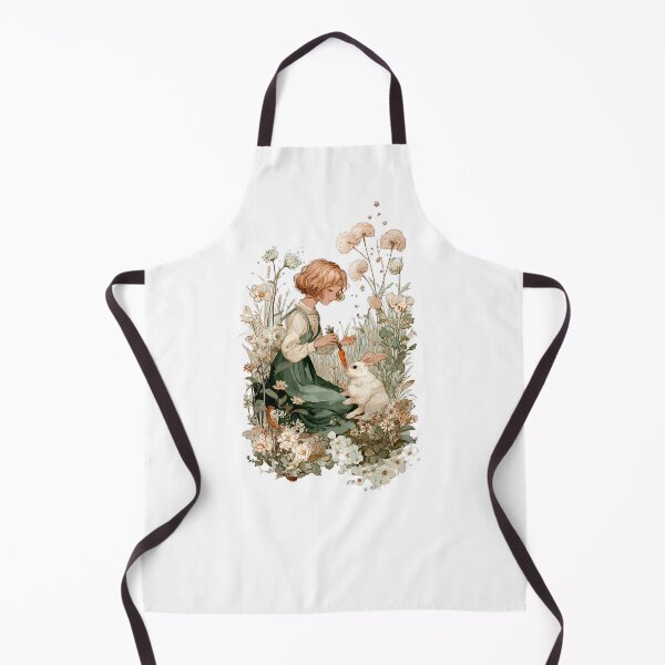 Item preview, rabbit girl gardening designed and sold by lakanarivas.