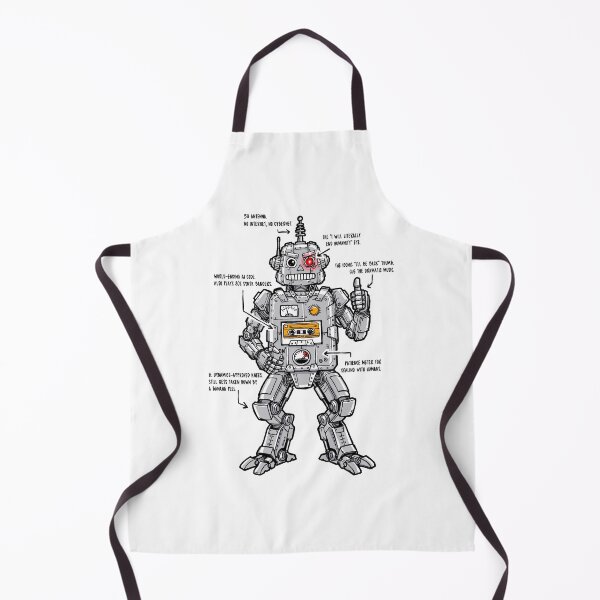 Item preview, Sarcastic 80s AI Robot Apocalypse Sci-Fi Humor designed and sold by sXe-art.