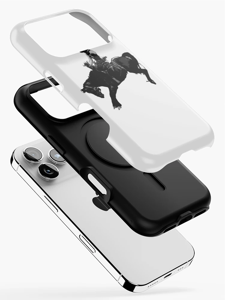 Thumbnail 2 of 4, iPhone Case, Bronco Rider - Rodeo Cowboy designed and sold by NaturePrints.