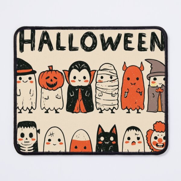 Item preview, Cute Chaos in Halloween Mode designed and sold by Print Fiction.