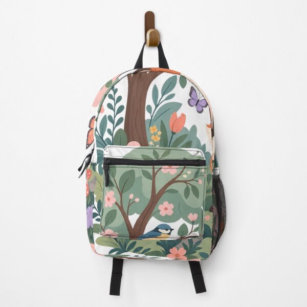 Item preview, Cute Woodland Fox Floral Forest Illustration designed and sold by MimiSabu.