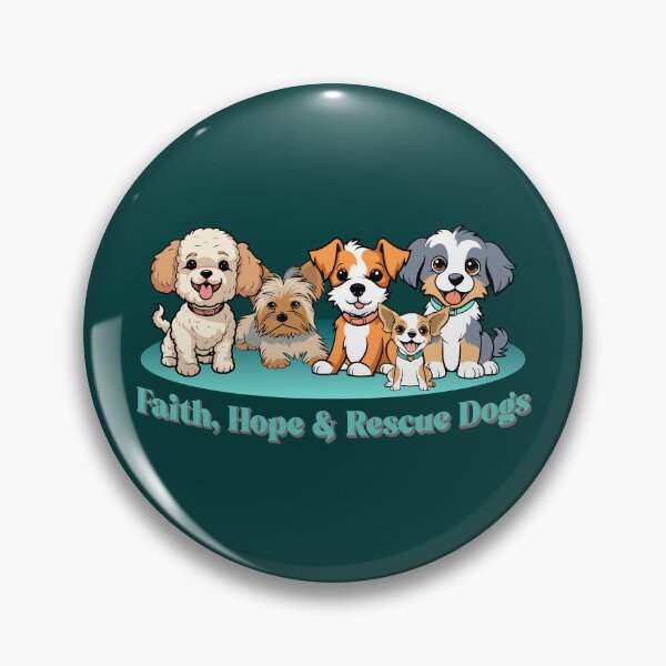 Item preview, Faith Hope & Rescue Dogs – Christian Dog Lover designed and sold by Sachie's Studio.