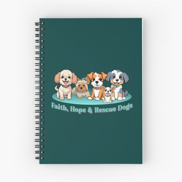 Item preview, Faith Hope & Rescue Dogs – Christian Dog Lover designed and sold by Sachie's Studio.