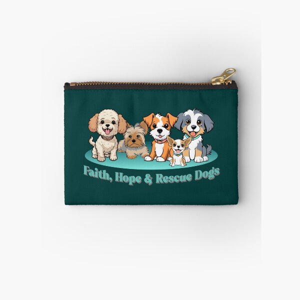 Item preview, Faith Hope & Rescue Dogs – Christian Dog Lover designed and sold by Sachie's Studio.