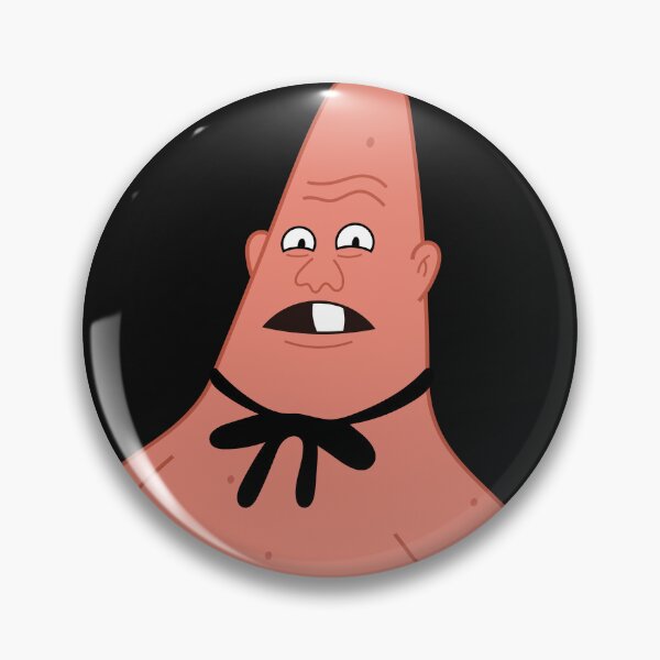 Item preview, CABEZA DE PIN PATRICIO, Pinhead Patrick, Sponge Bob, Who are you calling pinhead?  designed and sold by DibujandoPorfa.