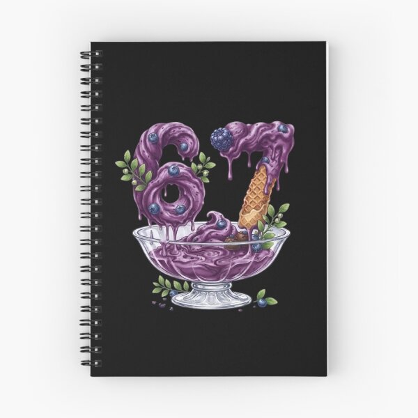 Item preview, 67 Blueberry Ice Cream Dripping Number Dessert Sundae Bowl | 67 Meme | Trending | Girly | Cute designed and sold by TeenLake.