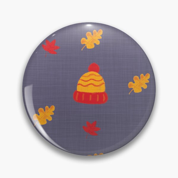 Item preview, Warm Autumne Hats and Leaves designed and sold by studiodrchicken.