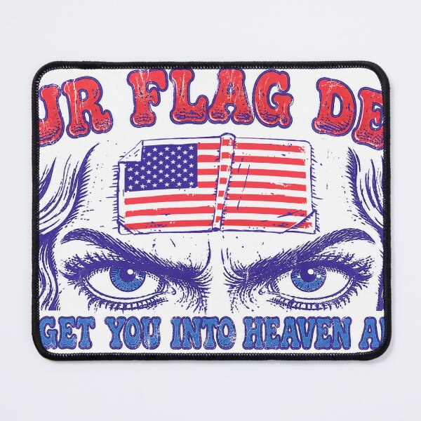 Item preview, Your Flag Decal Wont Get You Into Heaven Anymore designed and sold by DrawingInterest.