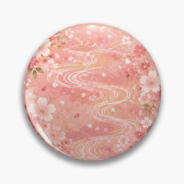 Item preview, Sakura Flow – Japanese Kimono Textile Pattern designed and sold by Kurekou Lab.