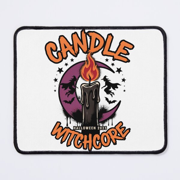 Item preview, Burn Bright Candle Witch T-Shirt | Witch Hour Halloween Graphic Tee v3 designed and sold by DarylWelsh2024.