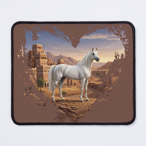 Item preview, An Abbayan horse, Yemen, and a heart designed and sold by Cheval-de-coeur.