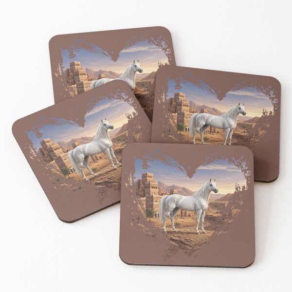 Item preview, An Abbayan horse, Yemen, and a heart designed and sold by Cheval-de-coeur.