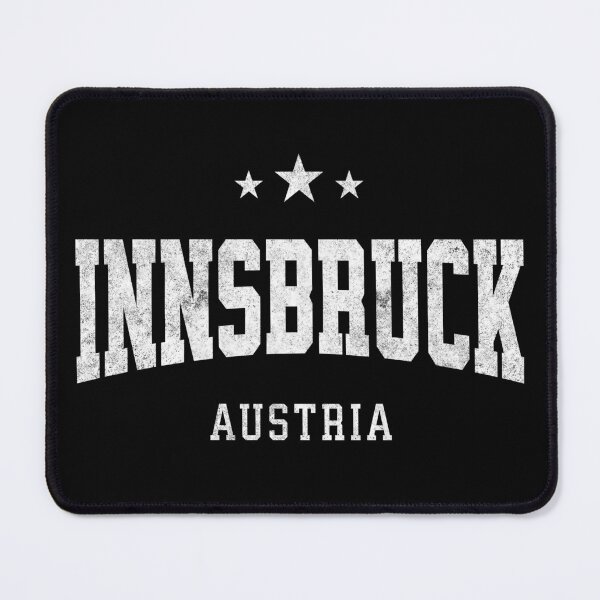 Item preview, Innsbruck Austria Vintage Varsity Distressed Retro College Travel Design designed and sold by NiceTeeClub.