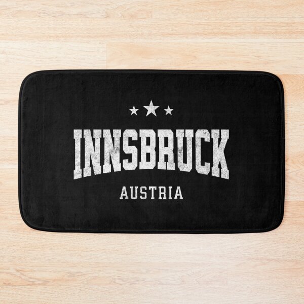 Item preview, Innsbruck Austria Vintage Varsity Distressed Retro College Travel Design designed and sold by NiceTeeClub.