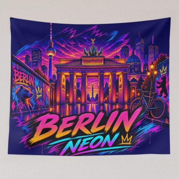 Item preview, Berlin Neon Nights – Urban Glow designed and sold by Houldi.