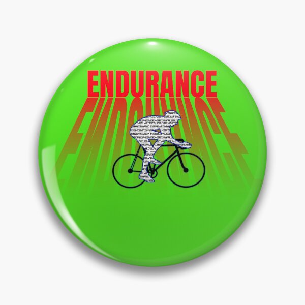 Item preview, Endurance Cycling - Road Bike Cyclist Typography Art designed and sold by ZJDesignsArt.