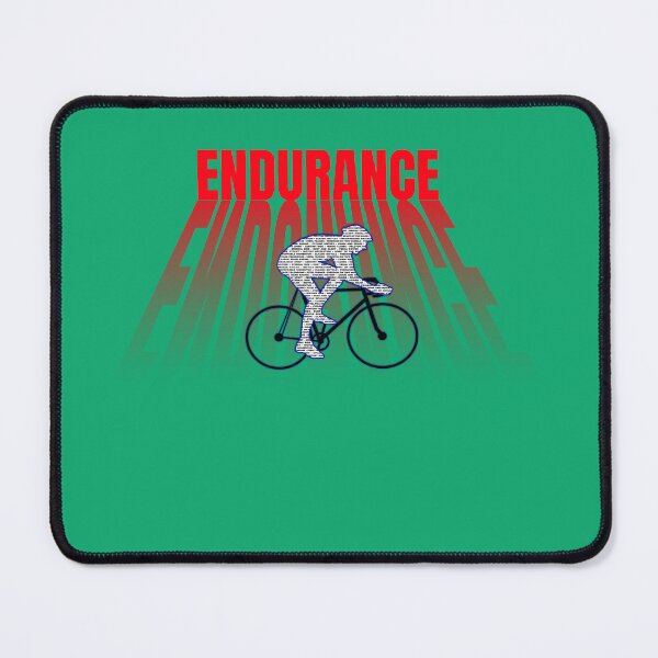 Item preview, Endurance Cycling - Road Bike Cyclist Typography Art designed and sold by ZJDesignsArt.
