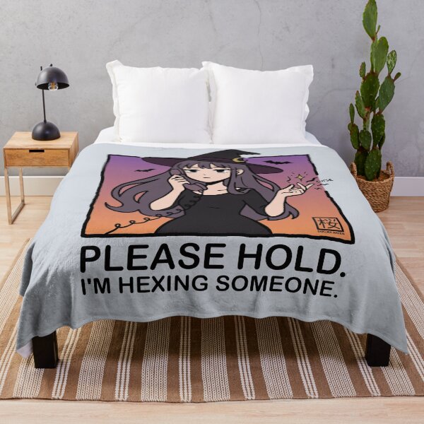 Item preview, Witch Phone Call Hex Humor designed and sold by SakuraHaven.