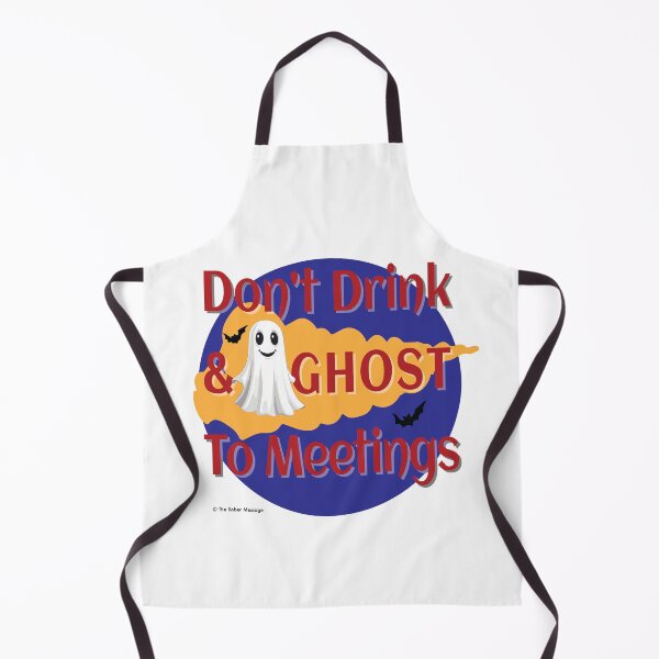 Item preview, Don't Drink & Ghost To Meetings Halloween Design designed and sold by ApexDesigners.
