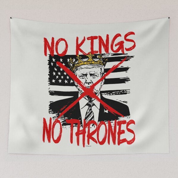 Item preview, NO KINGS NO THRONES designed and sold by Paparaw.