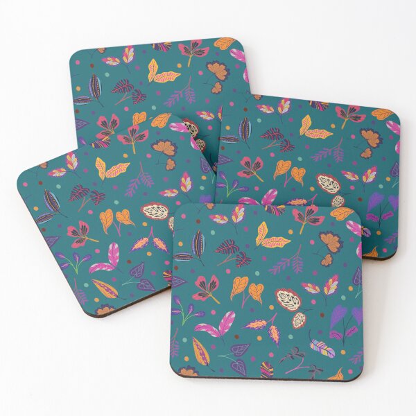 Item preview, Maximalist Flowers on Dark Teal designed and sold by KSimpson838.