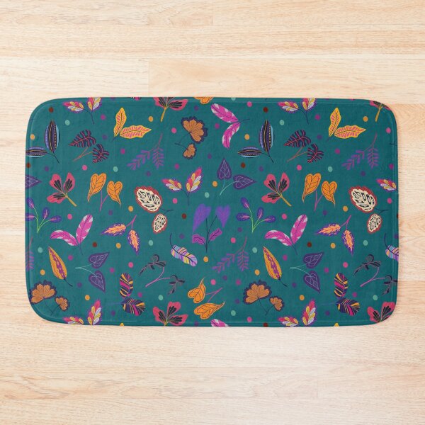 Item preview, Maximalist Flowers on Dark Teal designed and sold by KSimpson838.